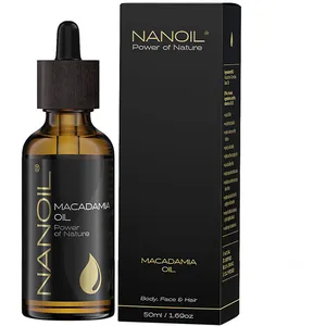 Comparateur de prix : Nanoil Macadamia Oil huile de macadamia visage, corps et cheveux 50 ml
