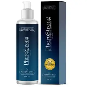 PheroStrong Pheromone Limited Edition For Men Massage Oil 100ml pas cher