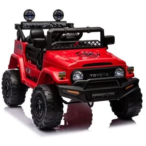 Lean Véhicule électrique Toyota Fj Red 4X4 Batterie Voiture pour enfan... pas cher