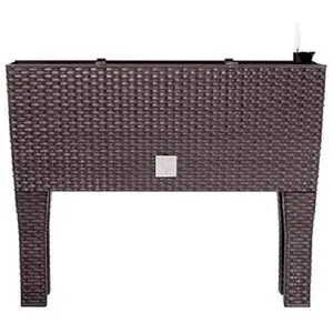 Comparateur de prix : Bac à fleurs Prosperplast Rato Case DRTC600H 440U avec système d'irrigation couleur umbra 30L