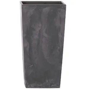 Comparateur de prix : Prosperplast Pot de fleurs avec insert Urbi Square Effect anthracite DURS240E-S433