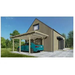 Comparateur de prix : ALTANKA Carport, abri de voiture 3,04x5,12 m - 15,57 m2 - couverture pvc