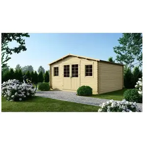 Altanka Abri jardin bois - 21.62 m² - 5.23 x 4.13 x 2.82 m - 40 mm DOM598
