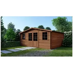Comparateur de prix : Altanka - Abri de jardin en bois - 34,80m2 - 5,90x5,90m - Traité - Ep....