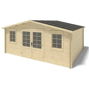Altanka - Abri de jardin en bois - 21,42m2 - 5,10x4,20m - Ep. 34mm - C... pas cher