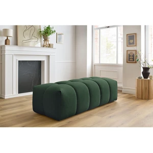 Pouf MONT-BLANC tissu Vert   BOBOCHIC TU pas cher