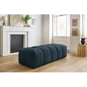 Accueil Séjour Pouf Bobochic Pouf mont-blanc tissu Bleu foncé pas cher