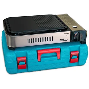 Plancha gaz ALPEN - Barbecue grill multifonction - 2100W - Allumage Pi... pas cher