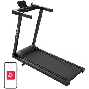 Comparateur de prix : Tapis de course électrique pliable Deerrun A1 Pro Move + (noir)