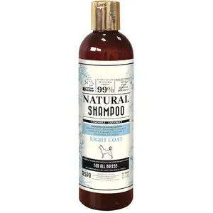300ml Super Beno shampooing naturel pour pelage clair chienVendu parzooplus