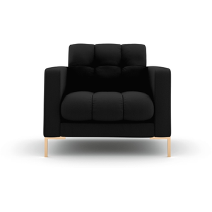 Comparateur de prix : COSMOPOLITAN DESIGN Fauteuil "Bali" en tissu structurel noir TU