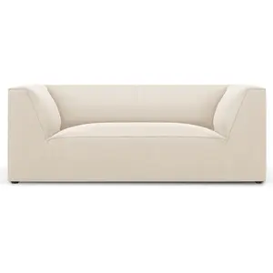 CXL by Christian Lacroix Canapé 2 places en Velours Beige pas cher