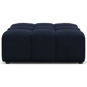 Comparateur de prix : CXL by Christian Lacroix Pouf en tissu velours bleu foncé