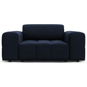 Comparateur de prix : Fauteuil luc en velours bleu foncé CXL_ARM_2_F1_LUC4