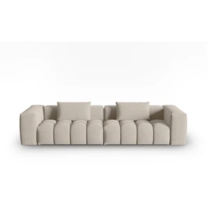 CXL by Christian Lacroix Canapé modulable 5 places en tissu structurel le sable