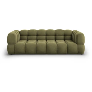 Comparateur de prix : Canapé modulable "Sky" 4 places en velours beige clair