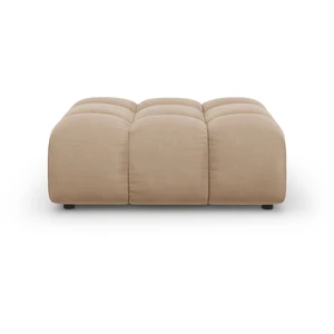 Comparateur de prix : Cosmopolitan Design - Pouf Velours Sky ivoire - 102x80x43 cm T.U