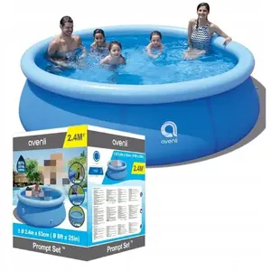 PISCINE DE JARDIN 240 x 63 cm RONDE Extensible 3 COUCHES XLVendu parkaufland