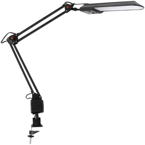 Kanlux - Lampe de bureau led 4,8W Noire heron ii - Blanc Naturel 4000K pas cher