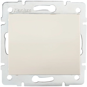 KANLUX Interrupteur Encastrable Simple logi Crème pas cher