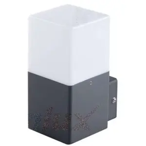 KANLUX Luminaire mural pour 1 ampoule E27 étanche IP44 Anthracite pas cher