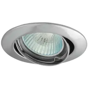 Kanlux - Support Spot Encastrable Rond Orientable vidi Chrome