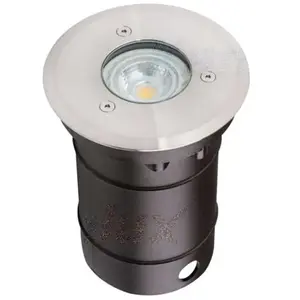 Kanlux Support de spot sol GU10 encastrable rond 2 presses étoupeVendu paramazon