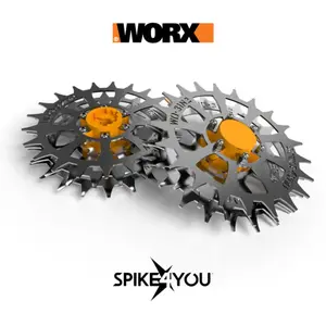 Roues pour robot tondeuse WORX Landroid S et M, acier inoxydable 2 mmVendu parkaufland