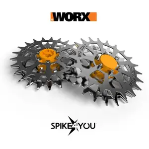 Roues pour tondeuse robot WORX Landroid série L, acier inoxydable 3 mmVendu parkaufland