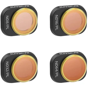 Comparateur de prix : Sunnylife 4 Filtres D´objectif Nd/pl 8163264 Pour Dji Mini 4 Pro