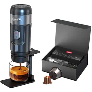 HIBREW Machine à café portable 3 en 1 avec mallette 80 W H4A-Premium pas cher