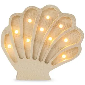 Little Lights SEASHELL-Lampe à poser LED Coquillage H16cm pas cher