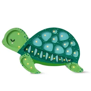 Comparateur de prix : LITTLE LIGHTS Lampe Veilleuse Tortue Vert Océan