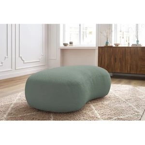 Pouf SAINT-GERMAIN tissu bouclette Vert   BOBOCHIC TU