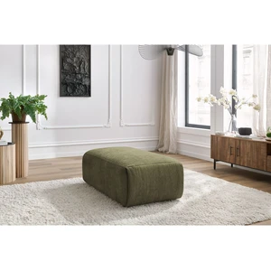 Pouf petit JEANNE tissu texturé Vert   BOBOCHIC TU pas cher