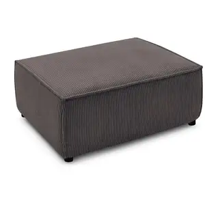 Pouf BOBOCHIC NIHAD coloris marron pas cher