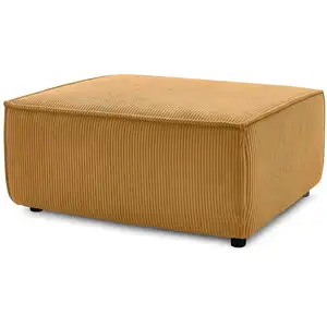 Pouf BOBOCHIC NIHAD coloris jaune pas cher