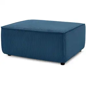 Pouf BOBOCHIC NIHAD coloris bleu pas cher