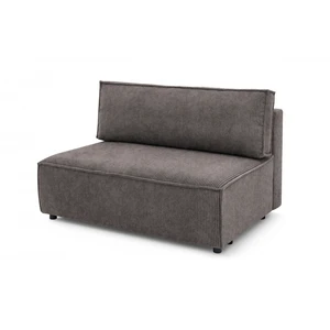 Chauffeuse 2 places sans accoudoir pour canapé modulable NIHAD tissu velours côtelé Bobochic