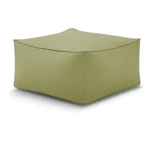 Pouf pour canapé de jardin modulable RIVIERA Vert BOBOCHIC TU pas cher