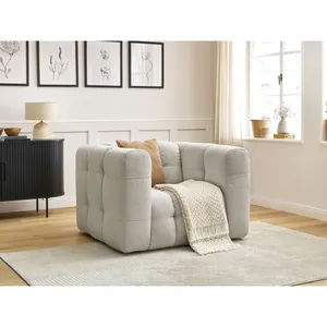 Bobochic - Accueil Séjour Fauteuil & pouf Fauteuil ulysse Beige pas cher