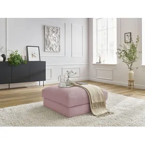 Pouf LEONARD velours côtelé Violet   BOBOCHIC TUVendu parbobochic-paris