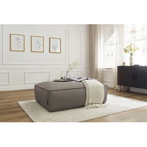 Pouf BOHEME velours côtelé Taupe   BOBOCHIC TU