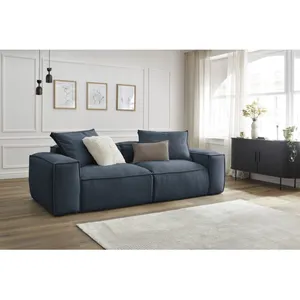 Canapé droit fixe Bobochic Canapé droit fixe ultra moelleux 3 places b... pas cher