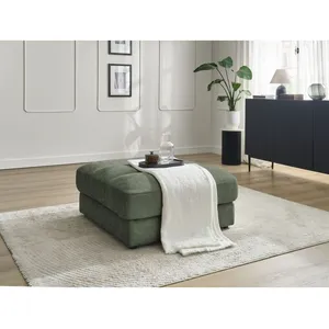 Accueil Séjour Fauteuil & pouf Bobochic Pouf sierra tissu texturé Vert foncéVendu parbobochic-paris
