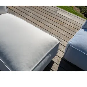 Salon de jardin Bobochic Canapé de jardin modulable biarritz avec bâch...