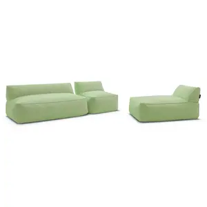 Bobochic - Salon de jardin Canapé de jardin modulable riviera tissu ch...Vendu parbobochic-paris