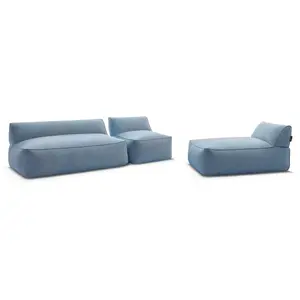 Bobochic - Salon de jardin Canapé de jardin modulable riviera tissu ch...Vendu parbobochic-paris