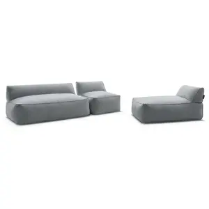 Bobochic - Salon de jardin Canapé de jardin modulable riviera tissu ch...Vendu parbobochic-paris