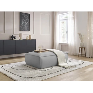 Accueil Séjour Fauteuil & pouf Bobochic Pouf boheme cuir végan Gris clairVendu parbobochic-paris